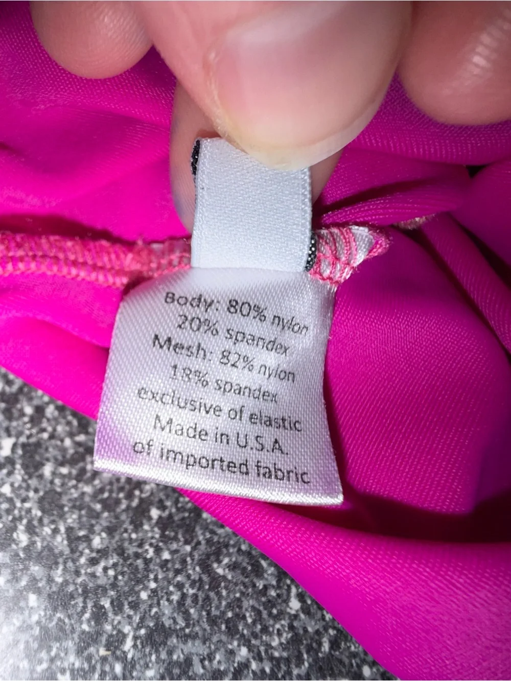 Lucky Leo Dancewear Dance Leotard‎ Fuchsia Pink Size Child XXS